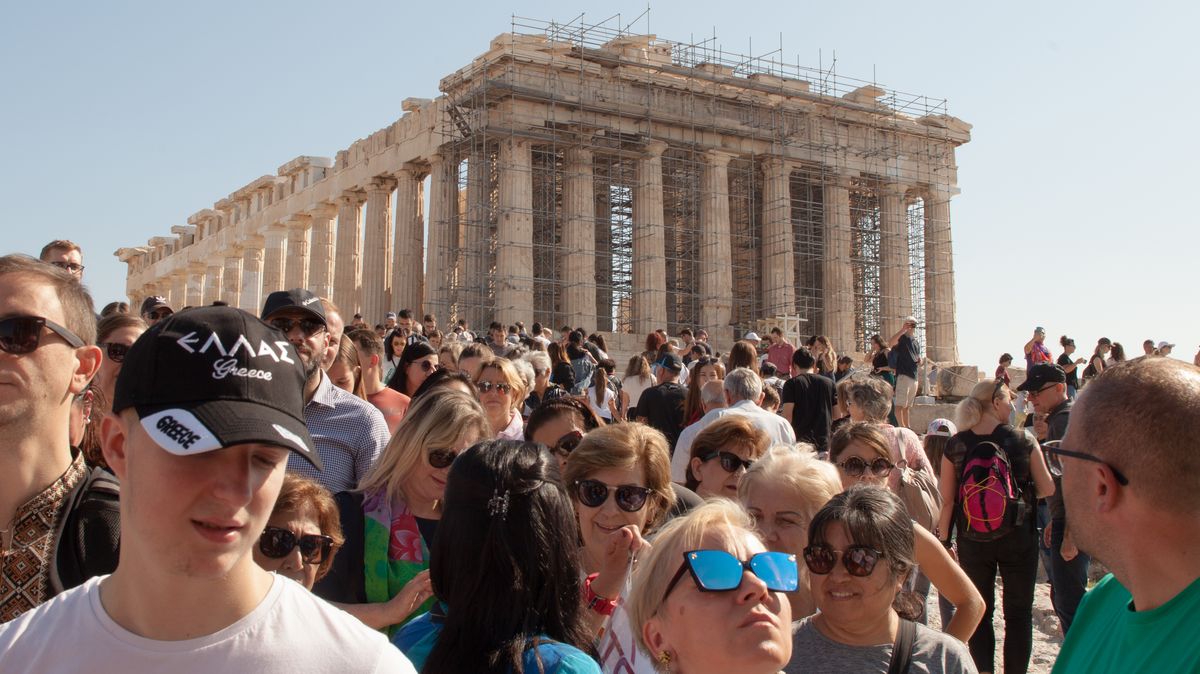 Řecko omezí maximální denní počet návštěvníků slavné Akropole
